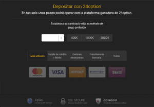 depósito-24option