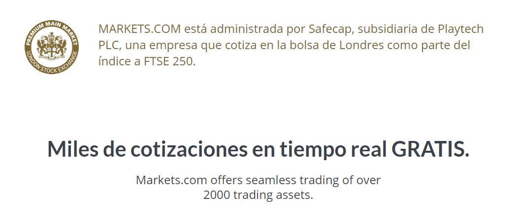 cuenta gratis markets