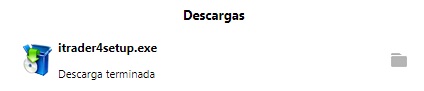 descargado instaladro itrader