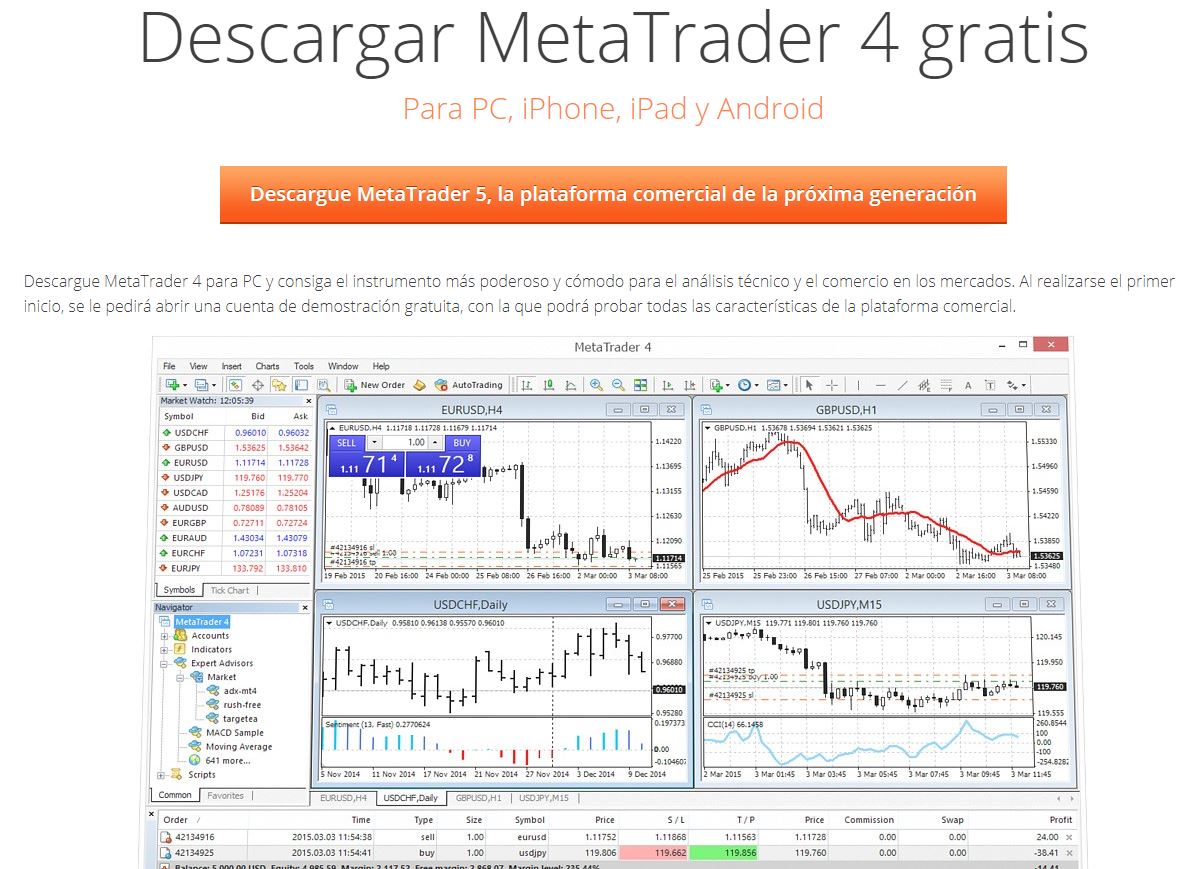 descargar metatrader4