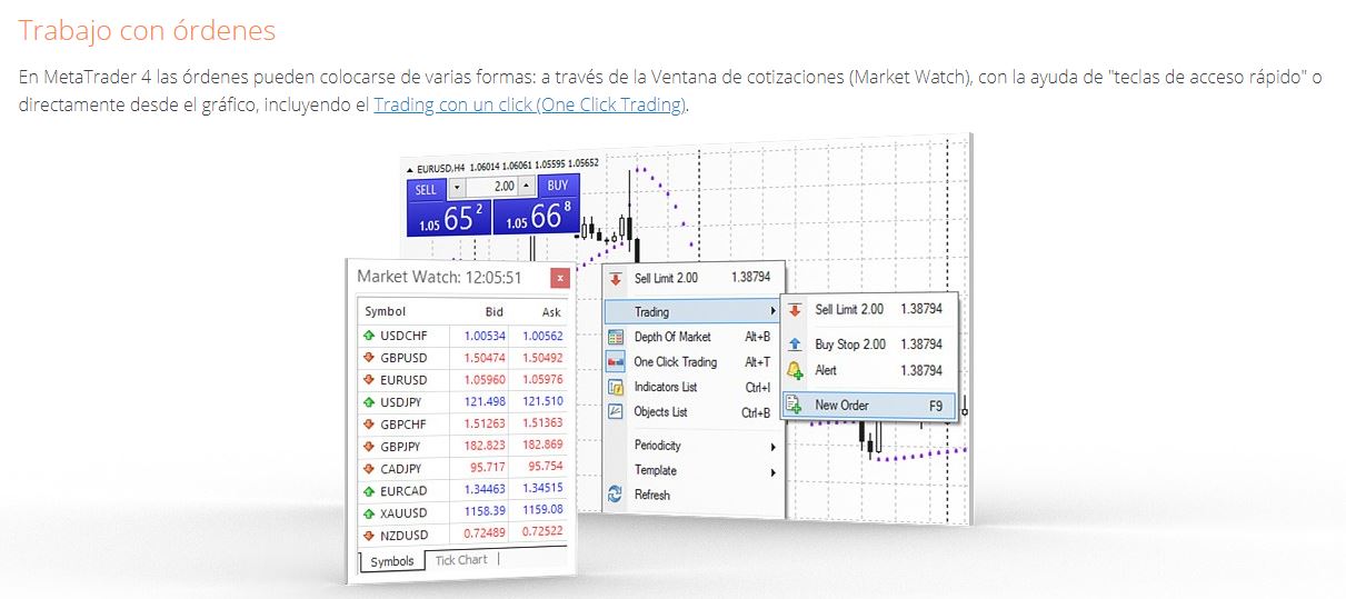 operar metatrader 4