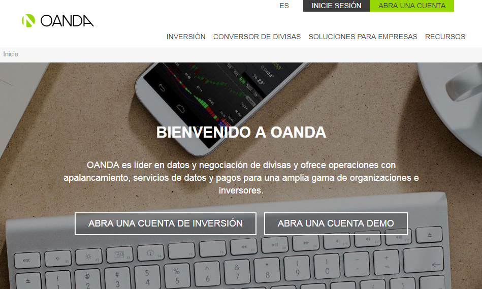 botón cuenta demo oanda