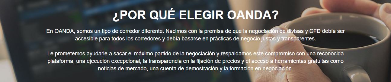 porque plataforma oanda