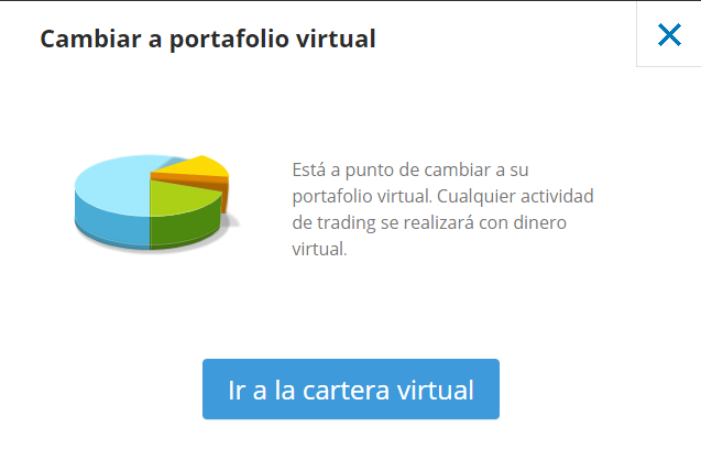 cambiar portafolio virtual