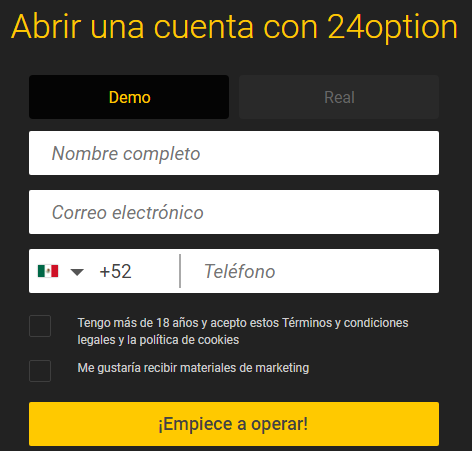 demo 24option