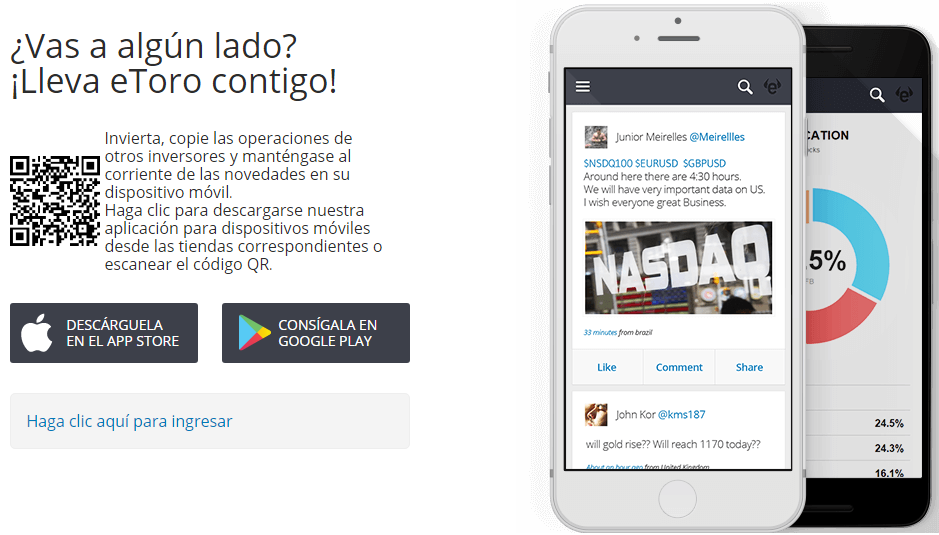 etoro movil