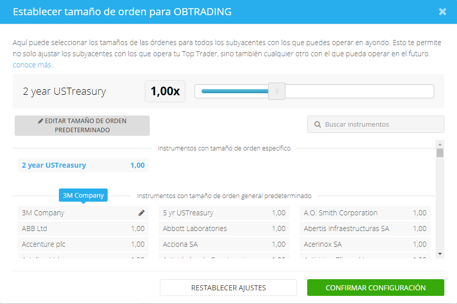 ayondo portfolio builder set individual amount