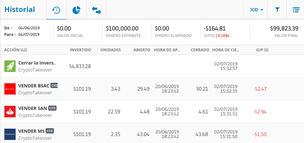 etoro icono historial