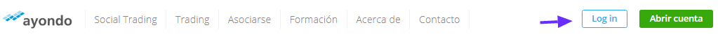 login ayondo