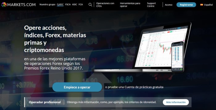 markets estafa cuenta demo