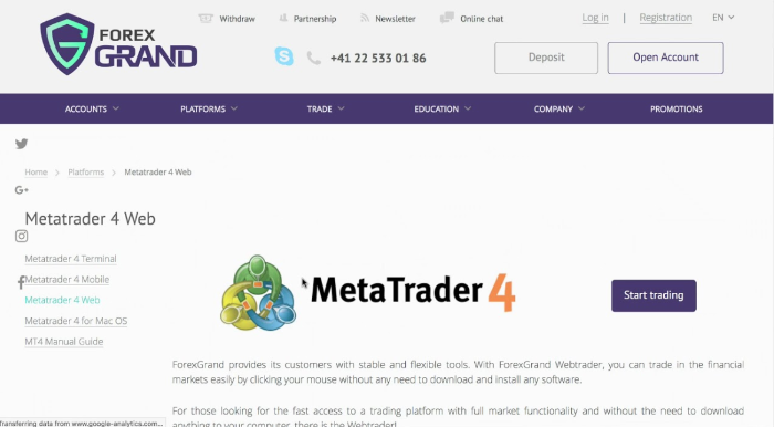 forexgrand seguro