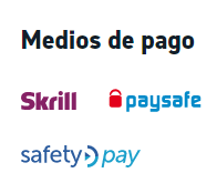 Medio de pago eWalets XTB