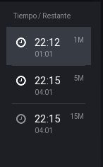 Tiempos de expiración opción digital