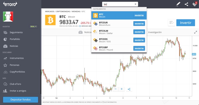 donde como invertir en bitcoin