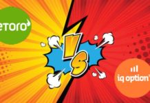 Comparativa IQ option y eToro
