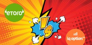 Comparativa IQ option y eToro
