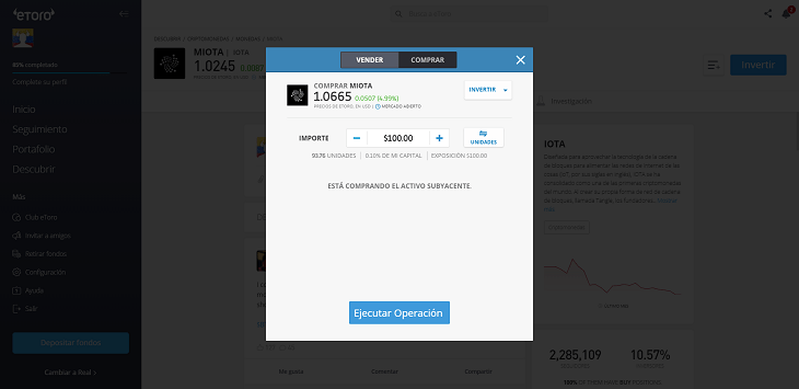 operar iota