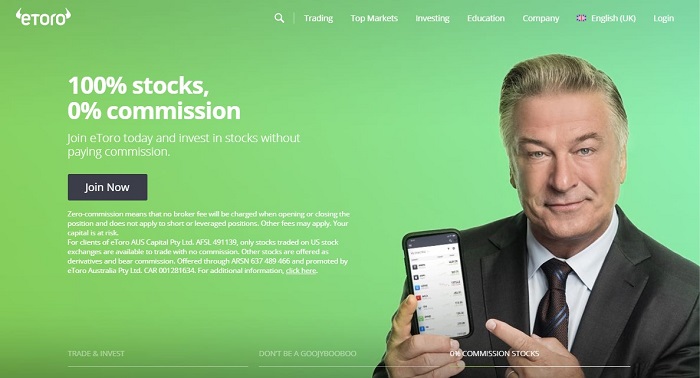 etoro indice acciones