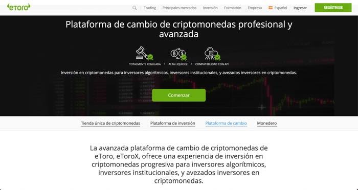 plataforma exchange etoro bitcoin