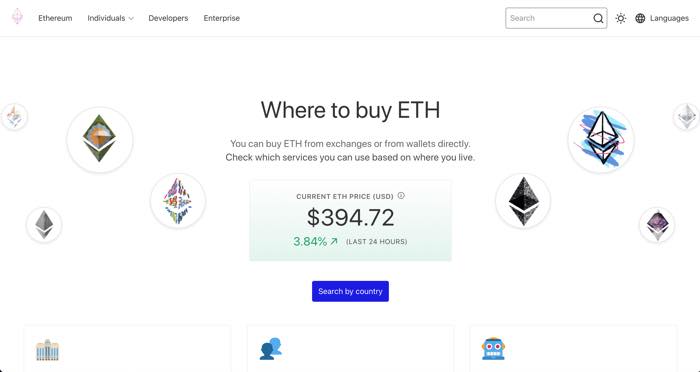 como comprar ether eth ethereum