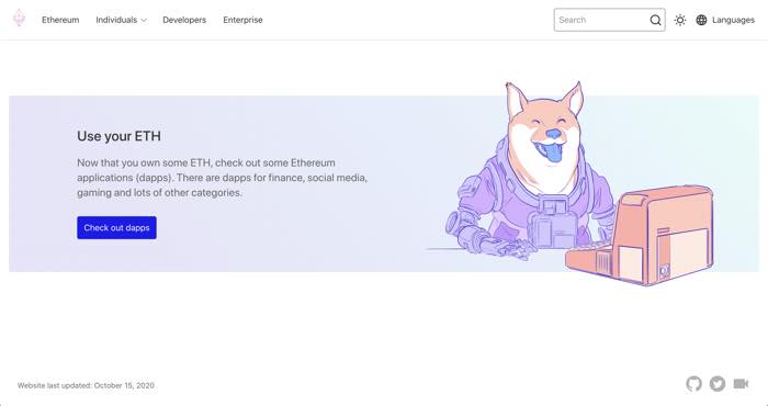 que es ethereum dapps