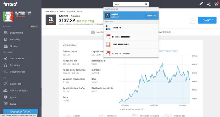 comprar acciones con etoro