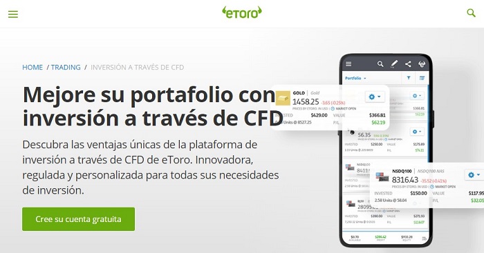 inversion de cfd etoro