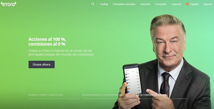 invertir en etoro sin comisiones