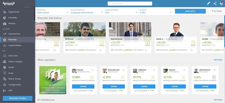 Popular Investors eToro