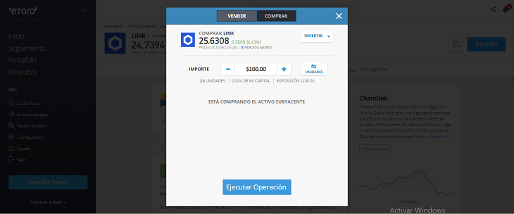 operar chainlink