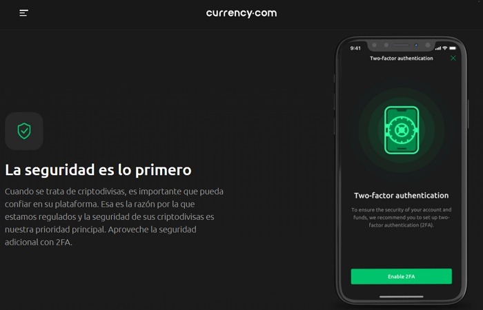 Currency.com brokers regulados y seguridad