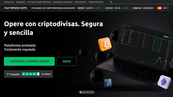 Currency.com regulado