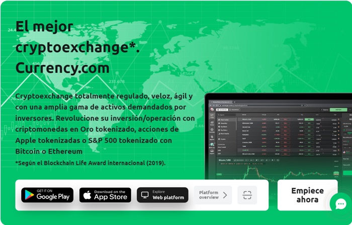 Exchange regulado Currency.com