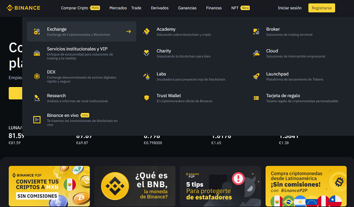 binance que es su ecosistema