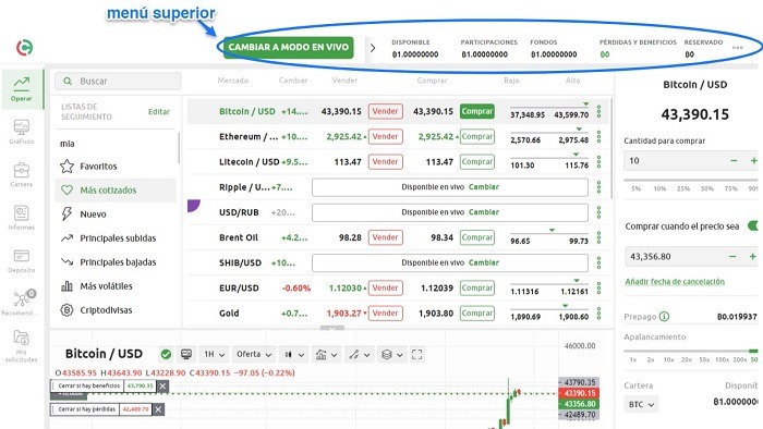 currency.com como funciona menu 1