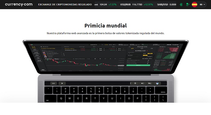 guía Currency.com activos tokenizados