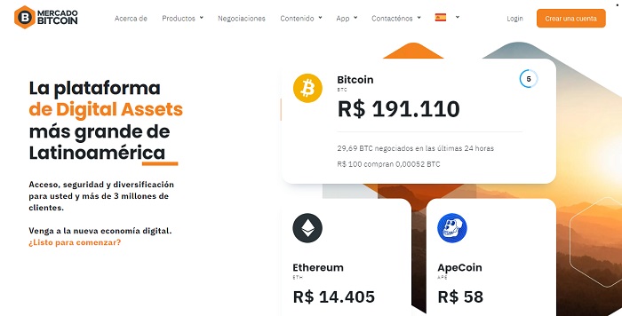 Exchange criptomonedas Mercado Bitcoin