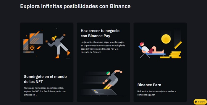 binance posibilidades