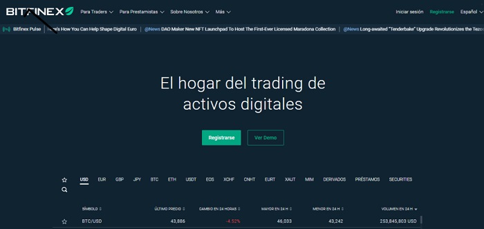 bitfinex que es