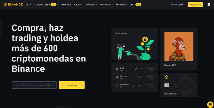 trading en Binance