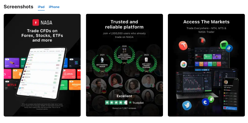 trading app naga trader
