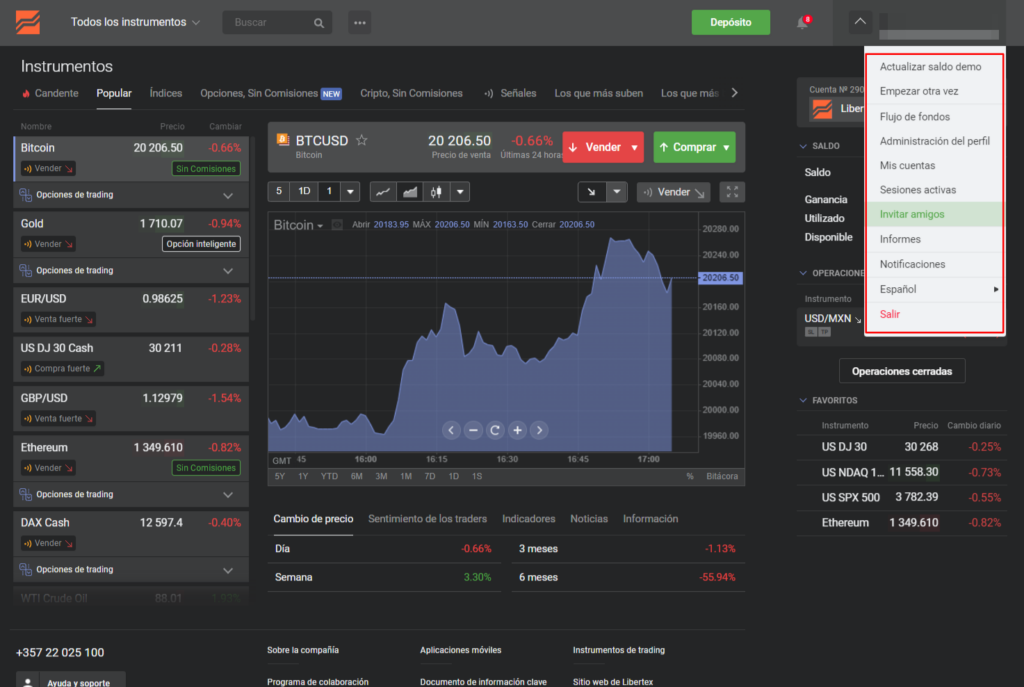 plataforma libertex como funciona